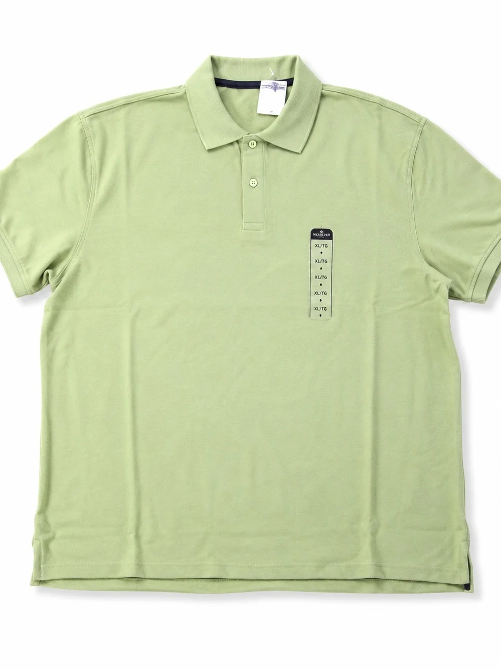 St. John’s Bay Heritage Pique Polo Shirt Men’s Large Sage Green NWT